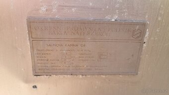 saunová kamna na tuhá paliva - 4