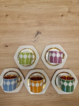 RETRO IKONA: Nekompletní moka servis SOPHIA od J. Ježka, r. - 4