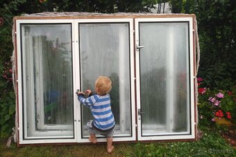 Dřevěná okna s rámem - 4