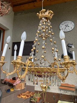 Starožitný lustr - 4