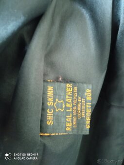 Dámský kožený kabát - 4