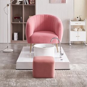 Elegantní pedikúrní set s designovým křeslem - Foot bath Nai - 4
