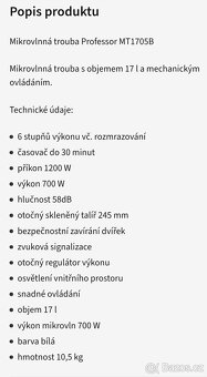Mikrovlnná trouba - 4