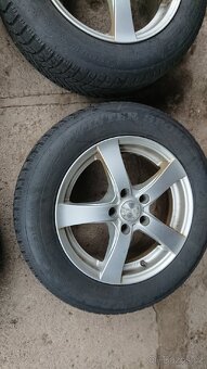 Alu kola disky R16 nové pneu zimní 215/60R16 99H - 4