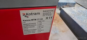 Kamna na olej Kotram MTM 17-33KW - 4
