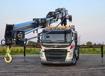 Volvo FM420 6x2 - sklápěč s hydraulickou rukou - 4