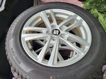 16" zimní original SEAT Arona Fabia Kamiq Alukola 5x100 - 4