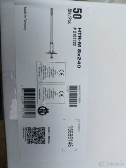 Hmoždinka fasádní šroubovací Hilti HTR-M 280 mm f - 4