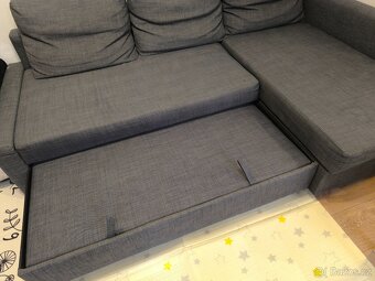 Rohová rozkládací sedačka IKEA - 4
