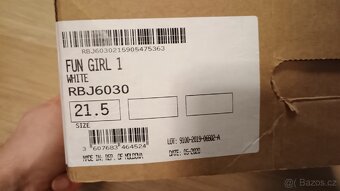 Dívčí dětské lyžáky Rossignol 21,5 (254 mm) - 4