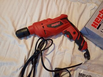Elektrická vrtačka s příklepem hecht - 4