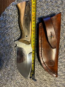 Prodám mnou ručně vyrobený lovecký nůž-Prodáno - 4