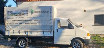 VW T4, 2,5 TDI , valník s plachtou - 4