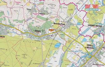Prodej pole, 1065 m², Bzenec - 4