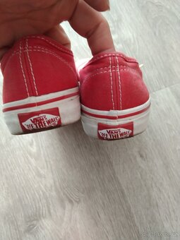 Vans dětské unisex plátěnky velikost 33. - 4