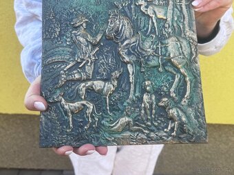 A.Dürer obraz bronz 3,5kg - 4