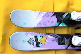 Dětské freestyle lyže K2 119 cm, jádro DŘEVO, naservisované - 4