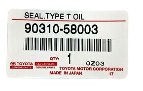 nové originál gufero 90310-58003 Toyota land Cruiser - 4