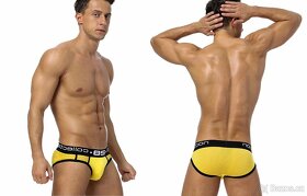 VÝPRODEJ pánské prodyšné slipy BS Collection XXL (eu L) - 4