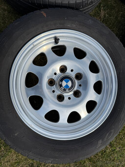 Alu disky BMW 15" 4 kusy original - TOP stav - 4