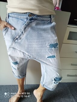 Baggy-nasrávačky-harémky šortky vel."L-XL" - 4