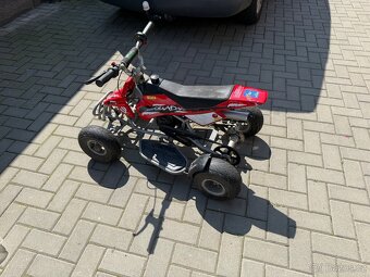Prodám dětskou čtyřkolku Blata 50 ccm – velmi dobrý stav - 4