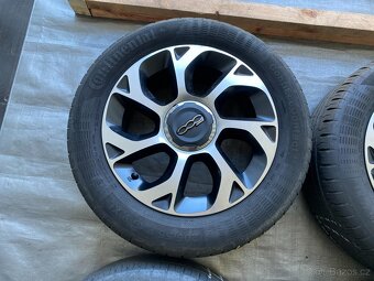 16 alu org. Fiat 500 L 5x98 mm, 4ks - 4