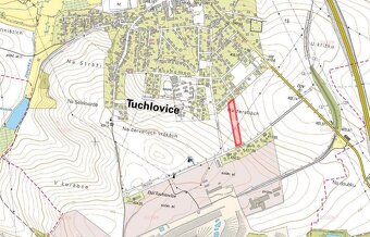 Pozemek, bydlení, prodej, Tuchlovice, Kladno - 4