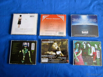 CD DVD rock metal cz-en, stojan na cd - 4
