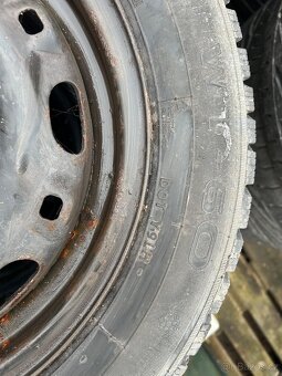 185/60 R14 Škoda Fabia zimní kola , pneu - 4