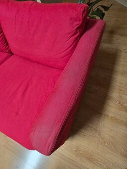 Rohová sedací souprava Karlstad se dvěma potahy - 4