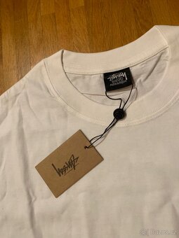 Stüssy tričko – Basic Logo – nové – 8 ks (černé/bílé) - 4
