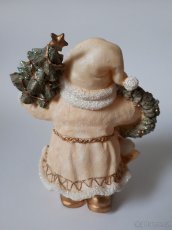 Figurka Dědy Mráze s vánočním stromečkem - 4
