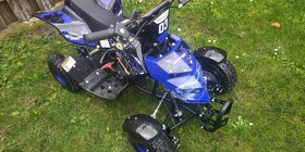 Nová modrá benzinová čtyřkolka 49ccm - 4