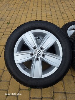 Alu kola letní sada 5x112 16" 6.5J ET50 VW Touran - 4