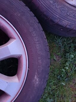 Originál ALU kola OPEL R15 , na pneu 195x60x15 ( vzorek na s - 4