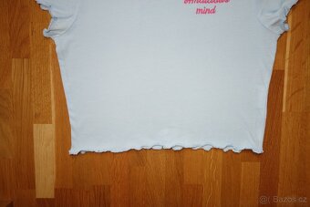 N.O.V.É světlemodré letní tričko vel.XS (i dívčí) - 4