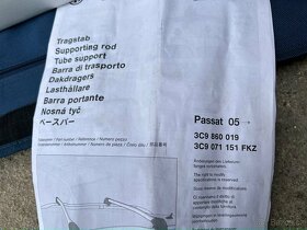 Orig Příčníky na střechu Vw b6, b7 + Nosiče Kol na střechu. - 4