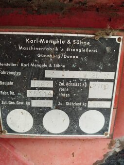 Sběrací vůz Mengele - 4