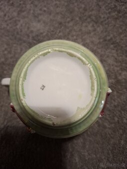 Starý porcelánový secesní hrnek - 4