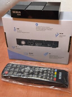 TV Panasonic + Set-top-box H.265 - 4