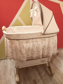 Kolébka, oblečení vel. 56 a monitor dechu - 4