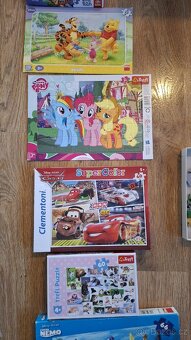 Puzzle McQueen, Nemo, Disney, Little Pony, medvídek Pu, atd. - 4