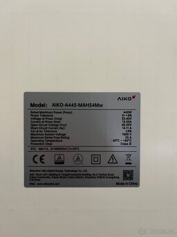 Solární panely AIKO 445W Black frame - 4