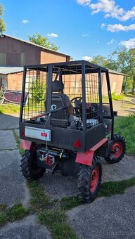 Traktor domácí výroby 4x4 prodám nebo vyměním - 4