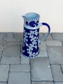 ručně malovaný keramický džbán - 4