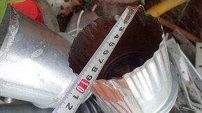 Okapové háky, kolena na svody - 4