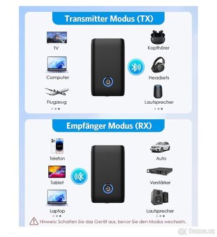 Bluetooth 5.0 Vysílač Přijímač - Audio - 4