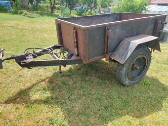 Vojenská dvoukolová vlečka PAJ za traktor - 4
