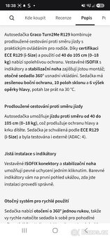 autosedačka Graco Turn2Me™ R129 - 4